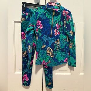 Girl’s Lilly Pulitzer Jungle Print Jacket & Leggings